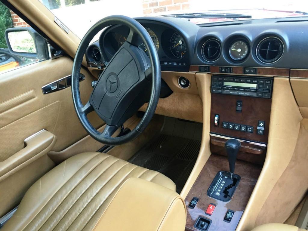 1989 Mercedes Benz 560 SL Class Convertible