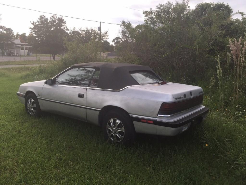 1991 Chrysler Lebaron Convertible