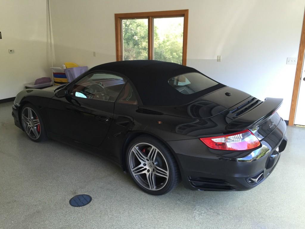 2009 Porsche 911 Turbo Cabriolet Black