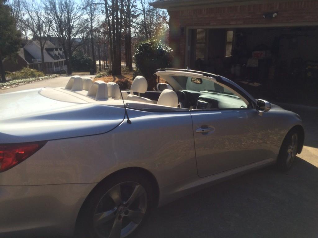 2010 Lexus IS250 C Convertible 2 Door 2.5L