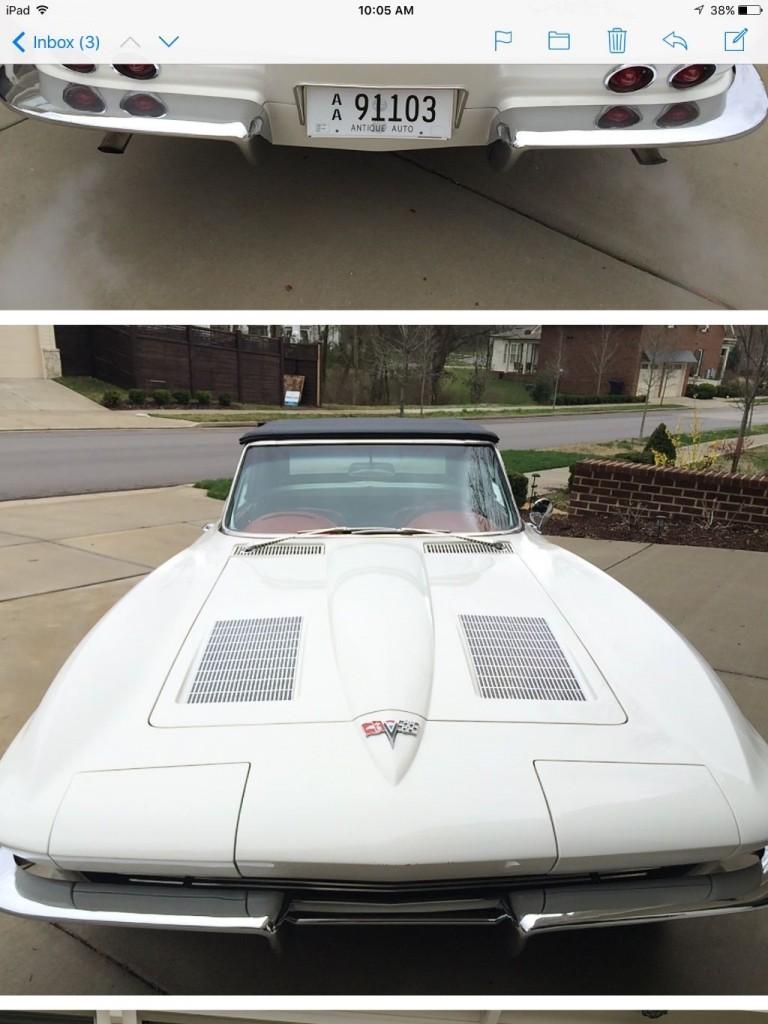 1963 Chevrolet Corvette Stingray Convertible