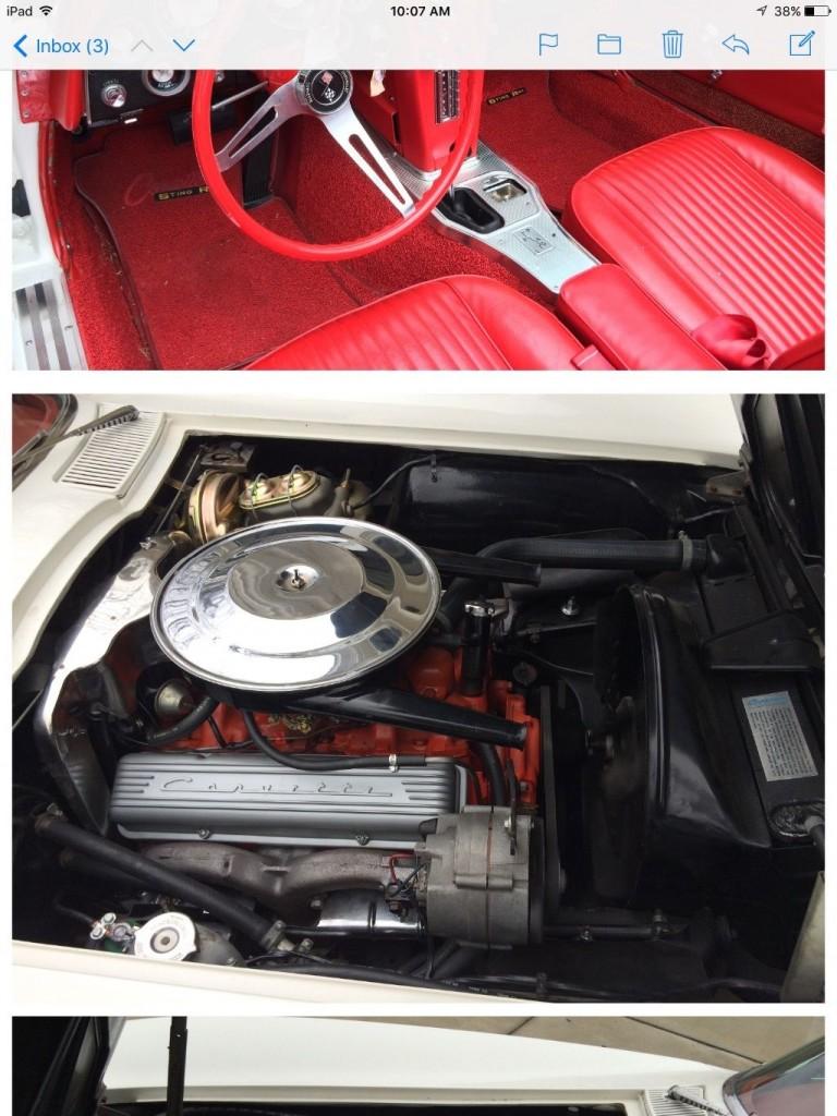 1963 Chevrolet Corvette Stingray Convertible