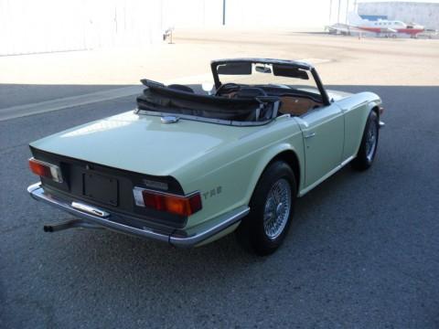 1969 Triumph TR 6 Jasmine Yellow for sale