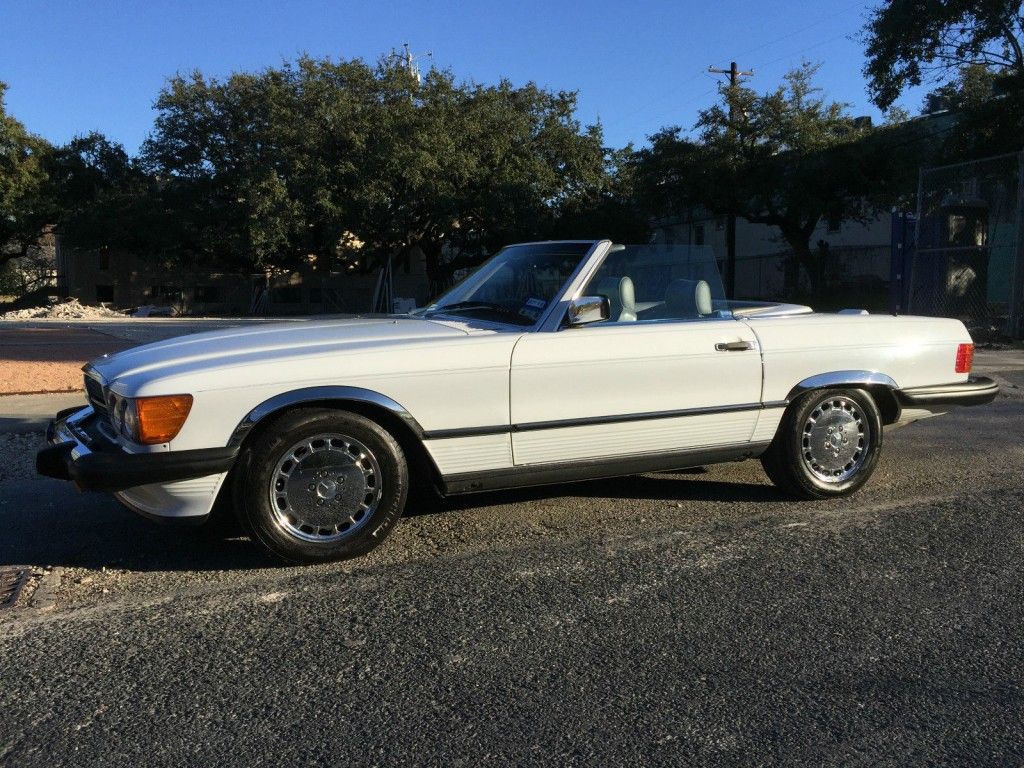 1988 Mercedes Benz 560sl Base Convertible 5.6L