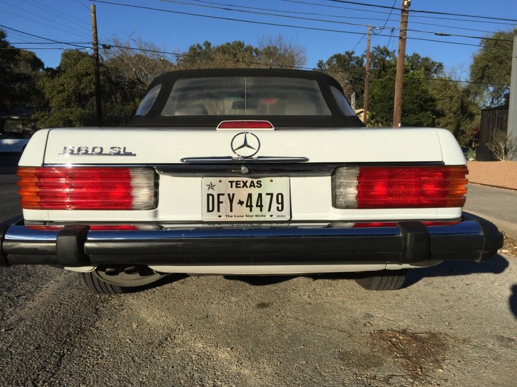 1988 Mercedes Benz 560sl Base Convertible 5.6L