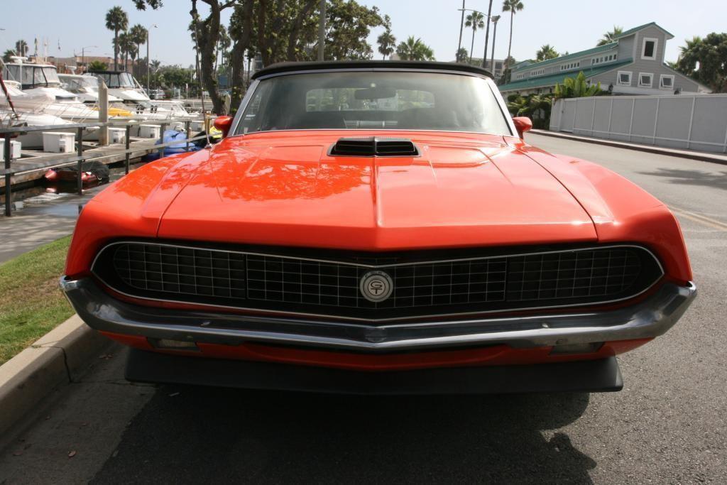 1970 Ford Torino GT Convertible Factory Shaker Option