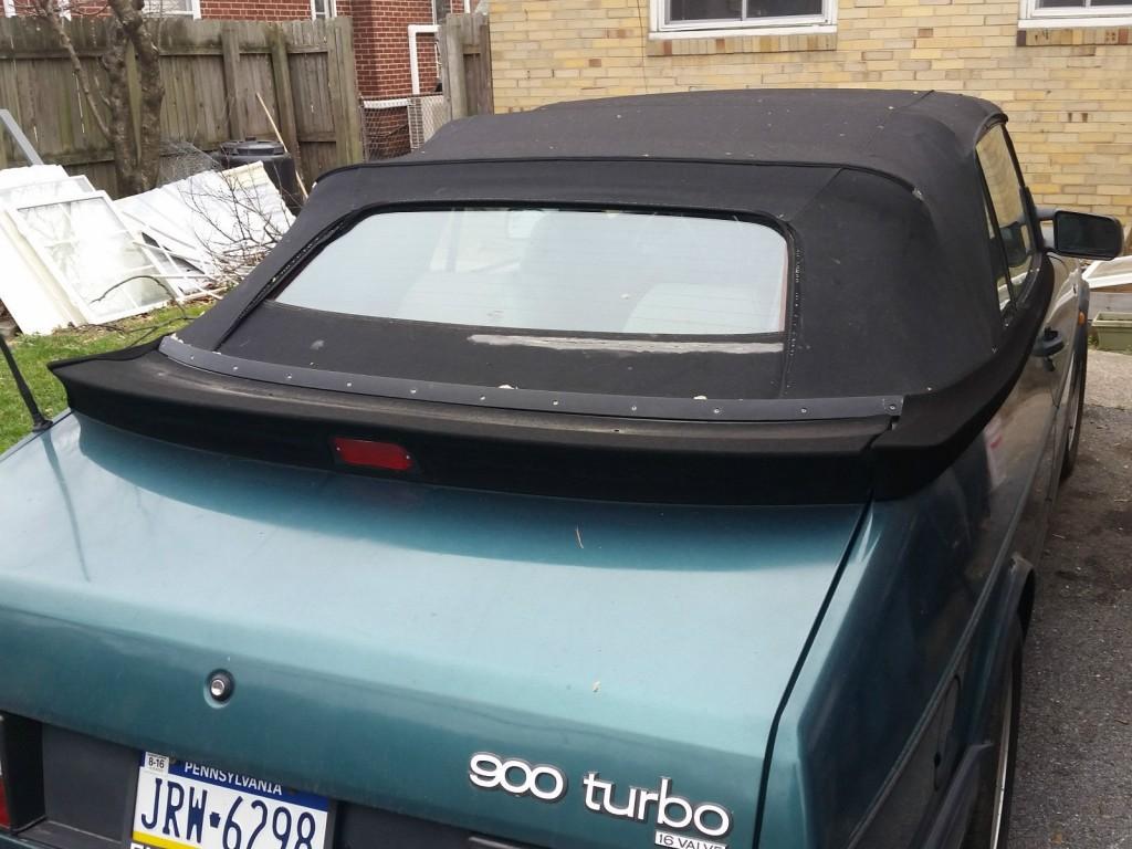 1992 Saab 900 Turbo Convertible 2 Door 2.0L