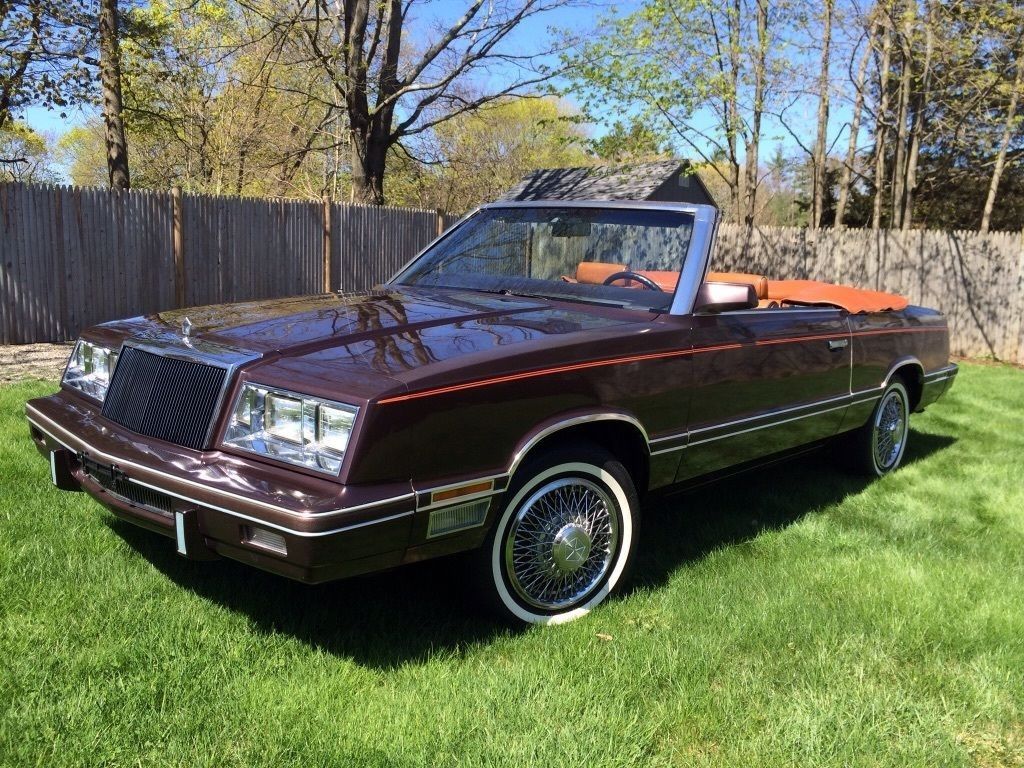 1982 Chrysler LeBaron Medallion Convertible Convertibles for sale