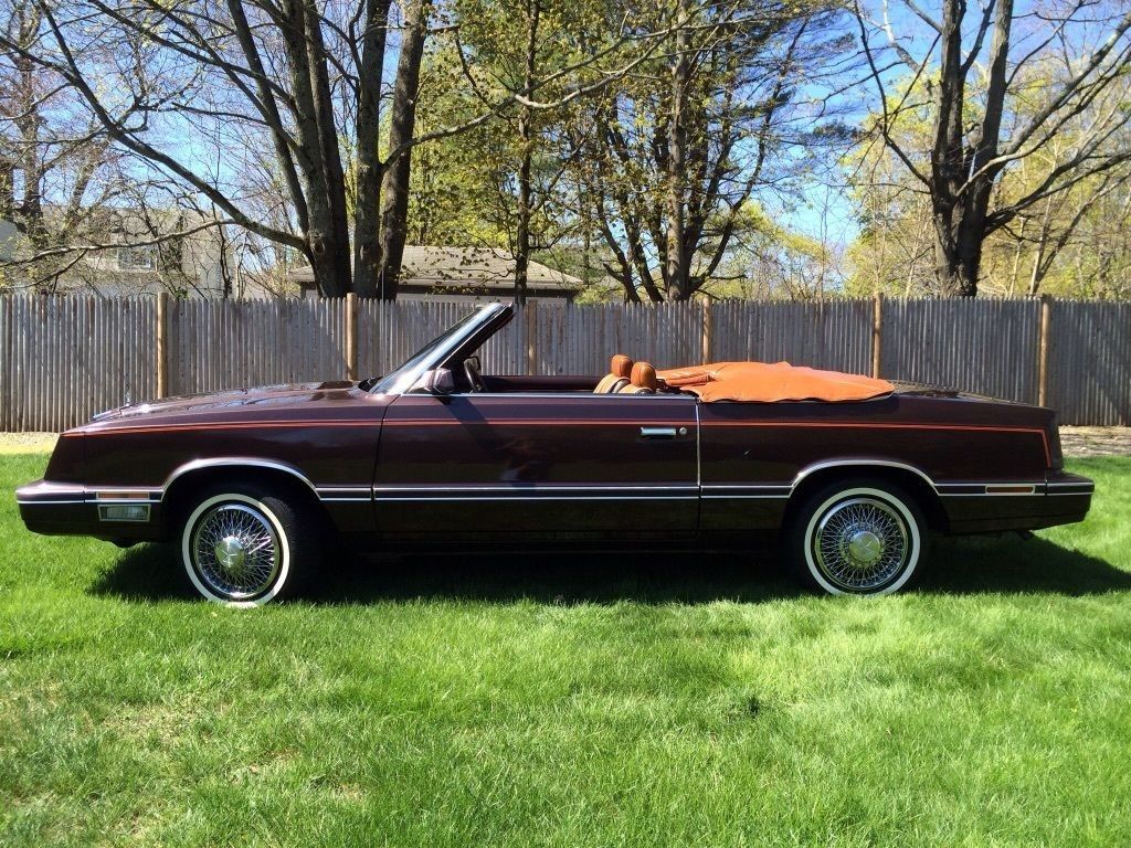 1982 Chrysler LeBaron Medallion Convertible