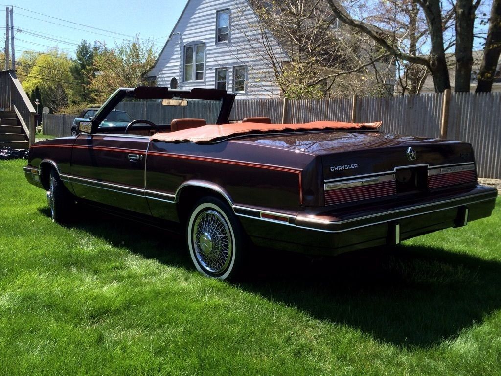 1982 Chrysler LeBaron Medallion Convertible