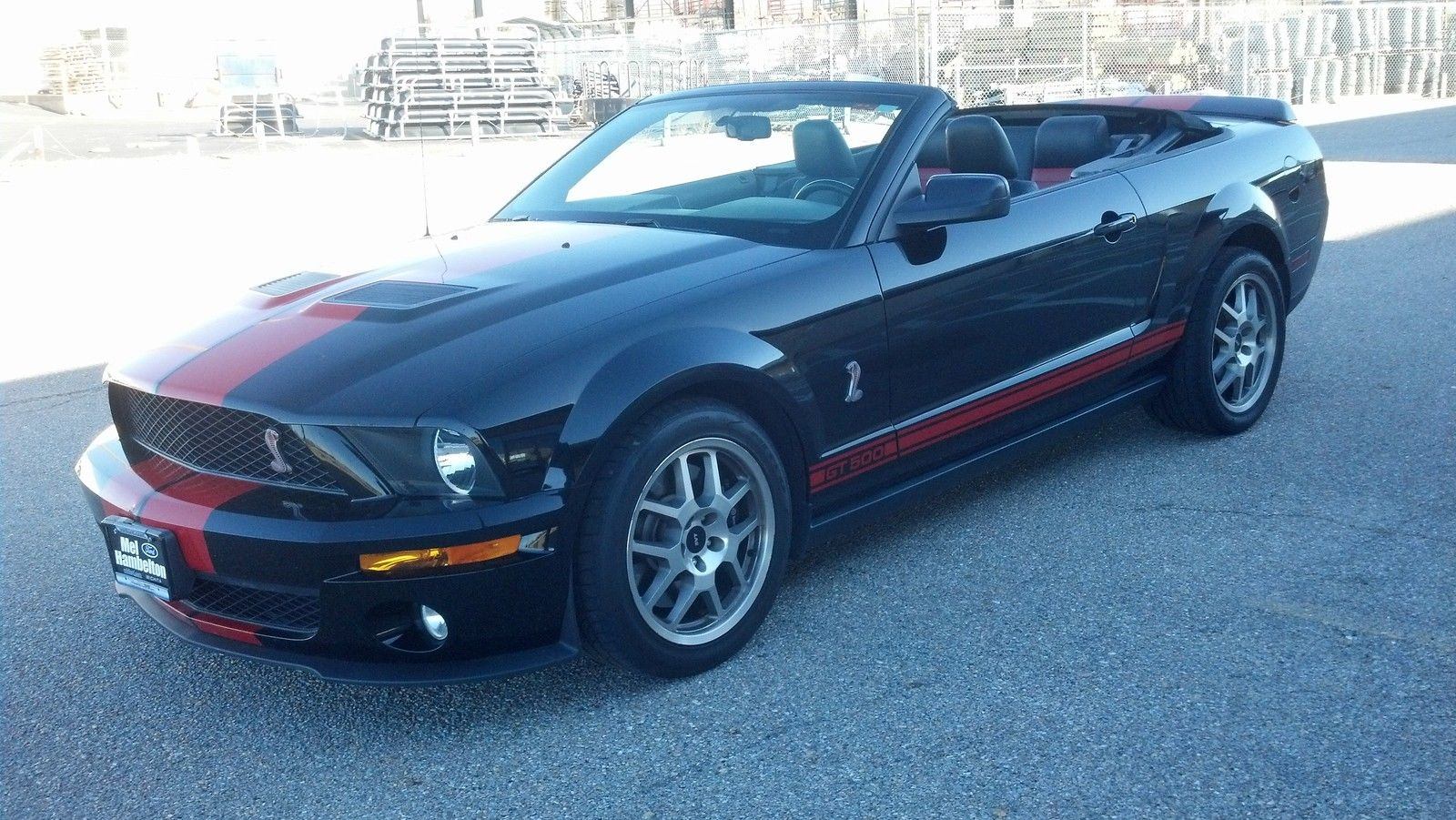 2008 Ford Mustang Shelby Gt500 Convertible For Sale