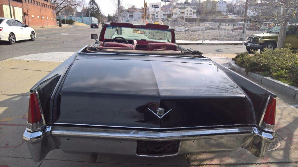 Barnyard find 1969 Cadillac Deville Convertible