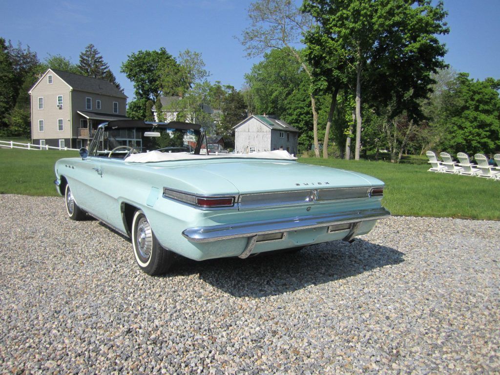 One year only color 1962 Buick Skylark convertible