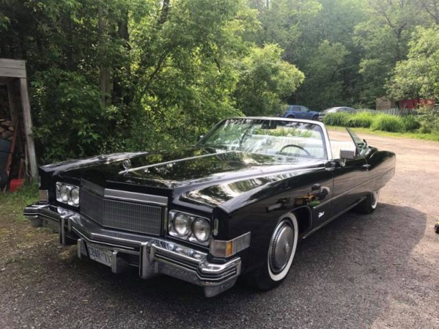 Recently restored 1974 Cadillac Eldorado Convertible