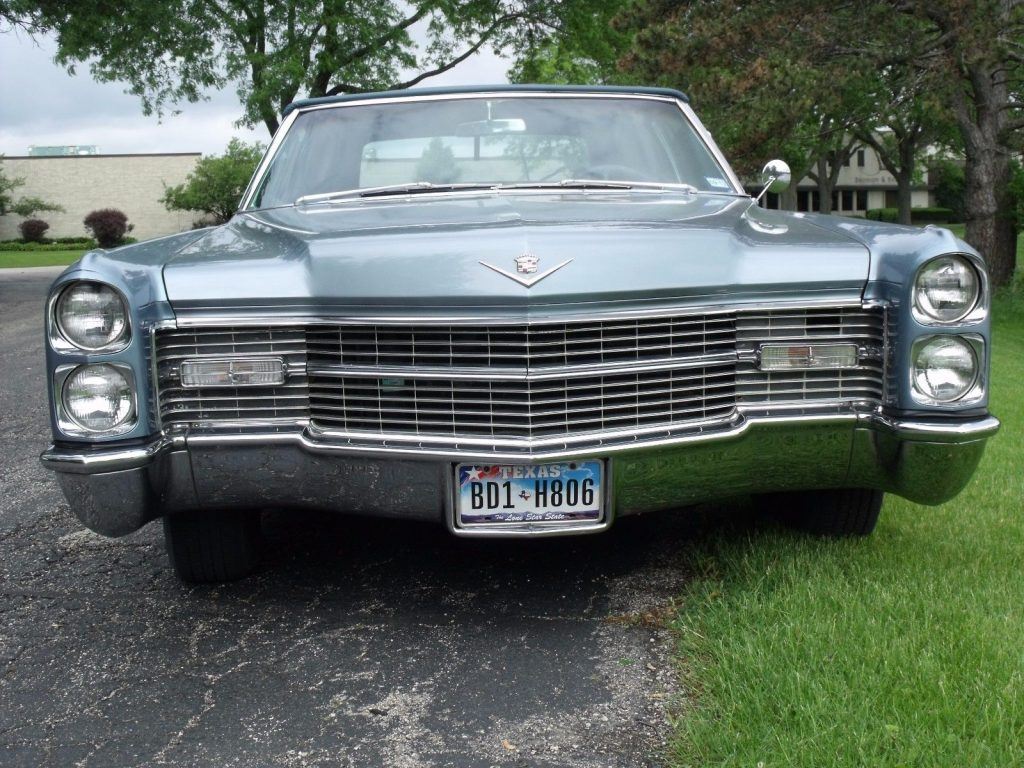 Rust freen 1966 Cadillac DeVille Convertible