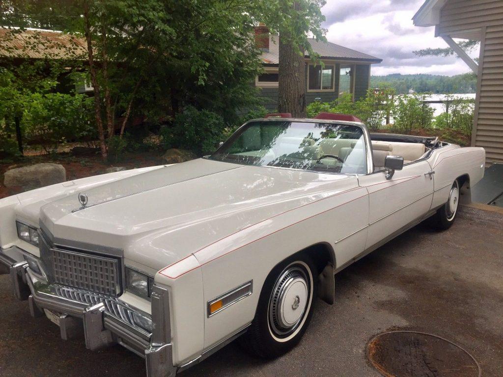 New top 1975 Cadillac Eldorado Convertible