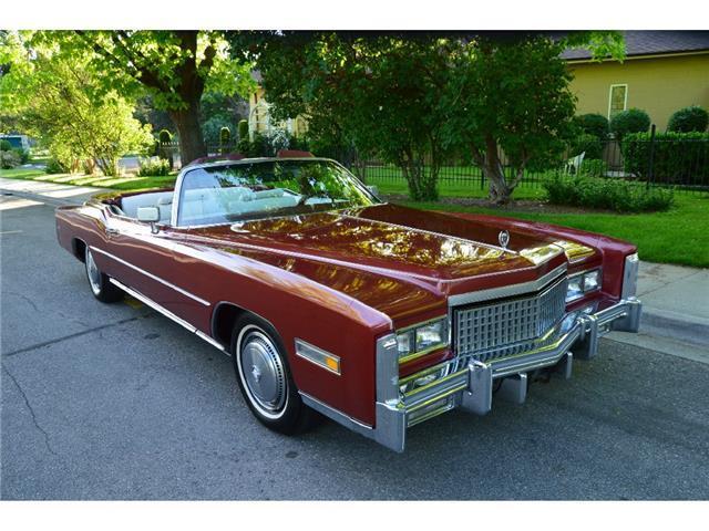 Original low miles 1975 Cadillac Eldorado Convertible