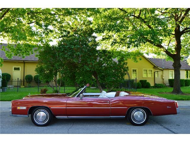 Original low miles 1975 Cadillac Eldorado Convertible