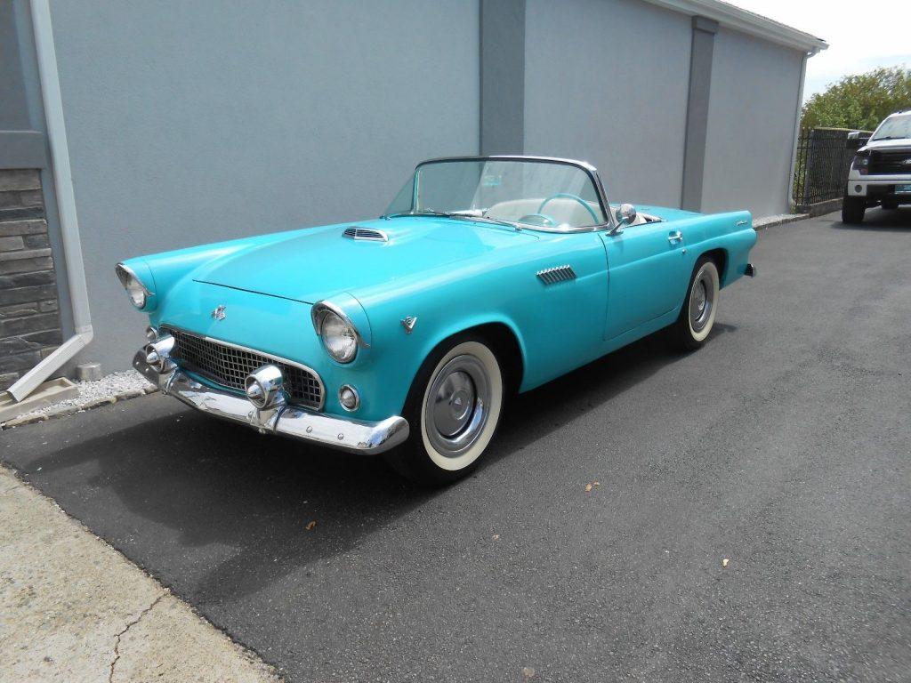 mint 1955 Ford Thunderbird convertible