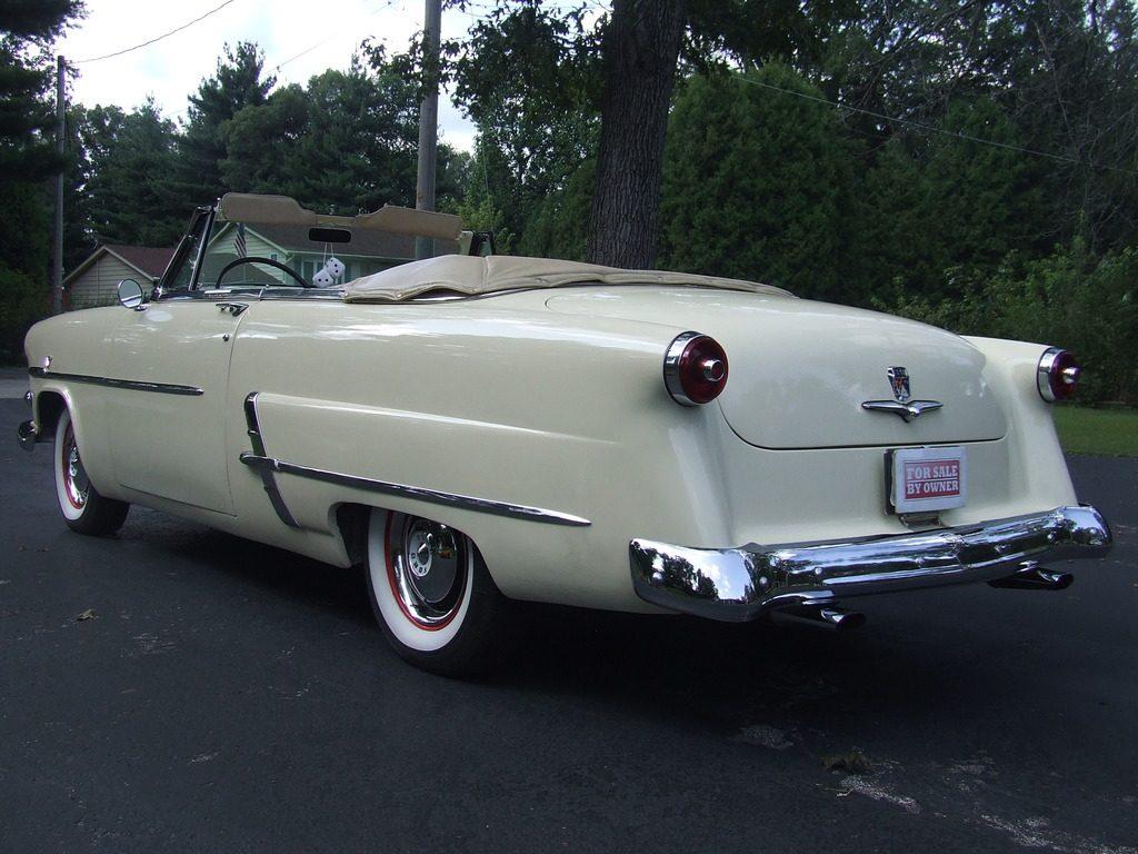 restored 1953 Ford Crestline Sunliner Convertible