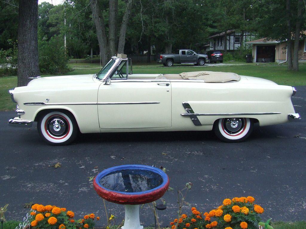 restored 1953 Ford Crestline Sunliner Convertible