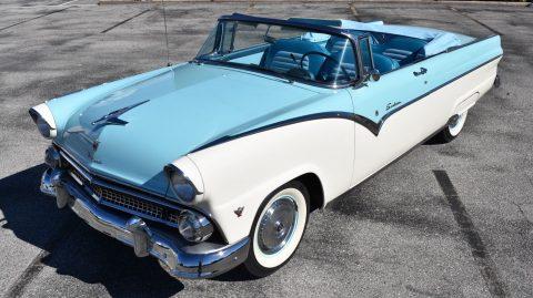 restored 1955 Ford 272ci V8 convertible for sale