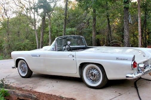 true dream 1955 Ford Thunderbird convertible