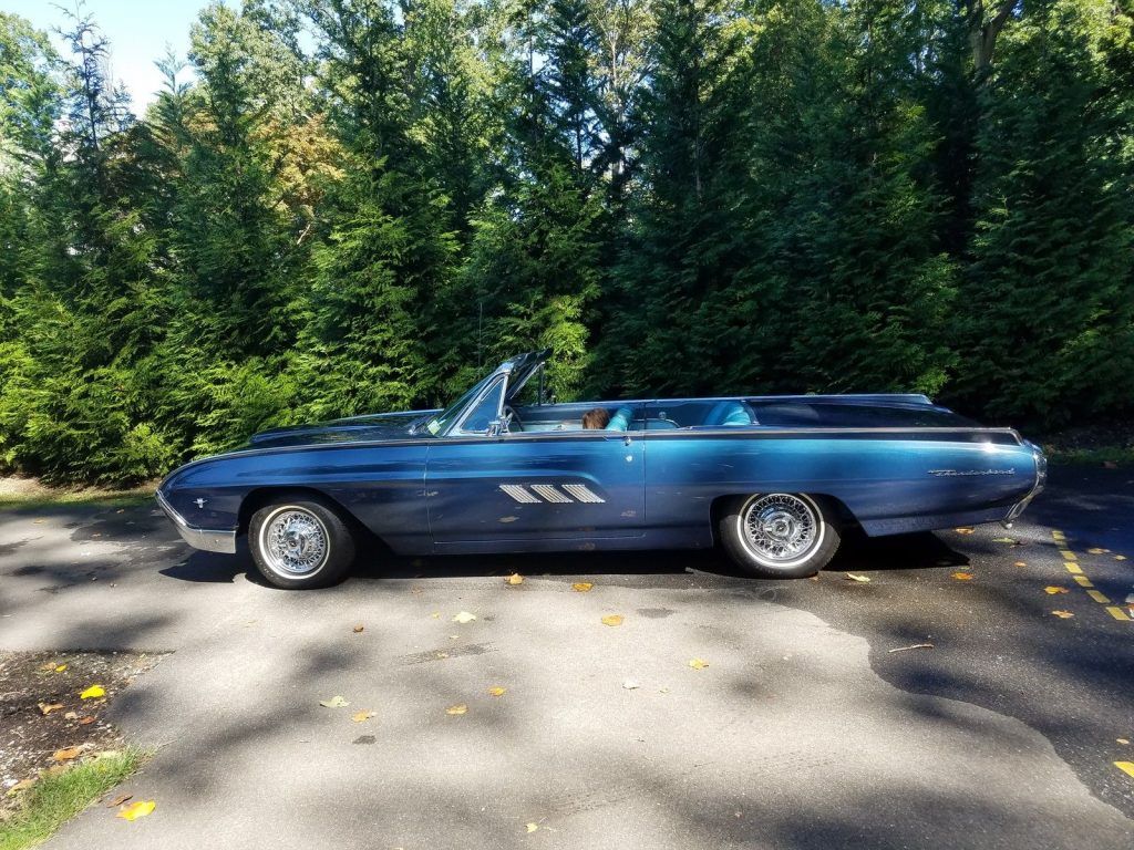 all original 1963 Ford Thunderbird convertible