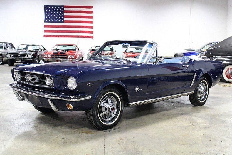 older restoration 1965 Ford Mustang Convertible