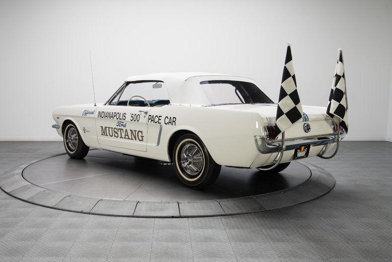 one of a kind 1964 Ford Mustang Pace Car convertible