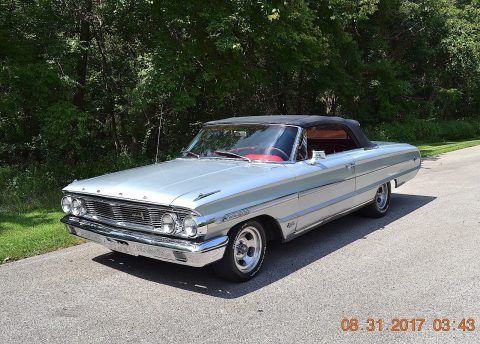 original and loaded 1964 Ford Galaxie 500 XL convertible for sale