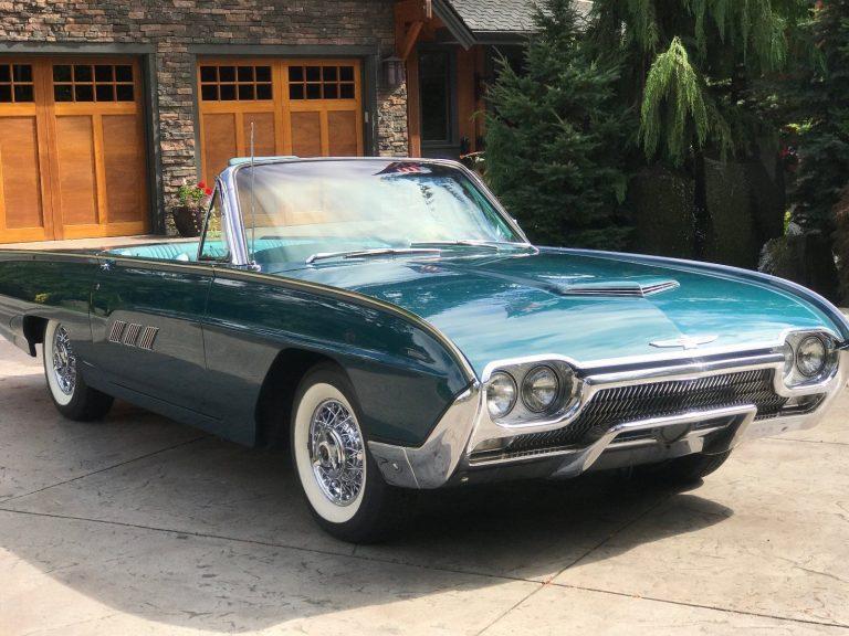 1963 ford thunderbird paint colors