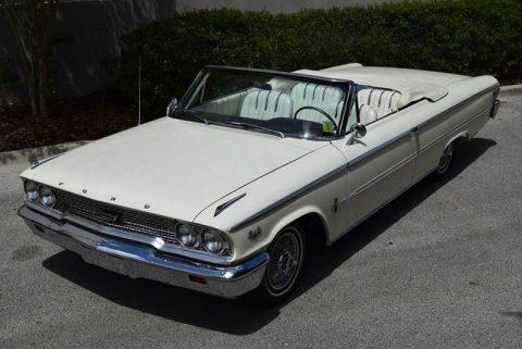 rust free 1963 Ford Galaxie Convertible for sale