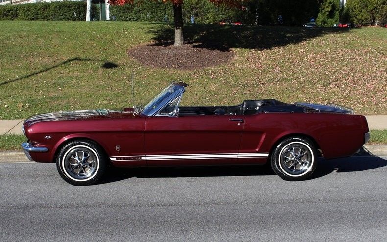 restored 1966 Ford Mustang GT convertible