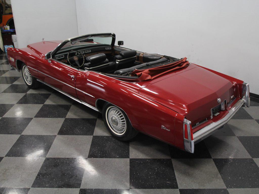 new top 1975 Cadillac Eldorado convertible