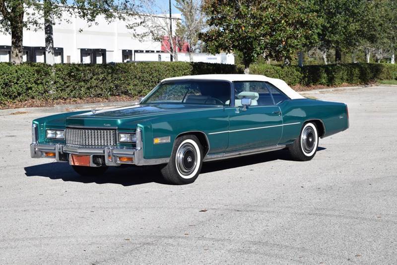 original low miles 1976 Cadillac Eldorado convertible