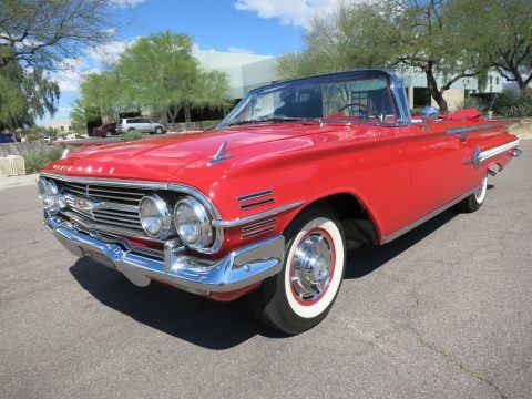 fully restored 1960 Chevrolet Impala Convertible for sale