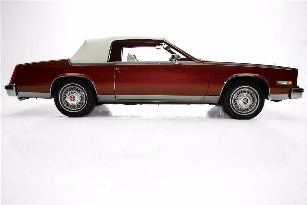 low miles 1984 Cadillac Eldorado Biarritz Convertible