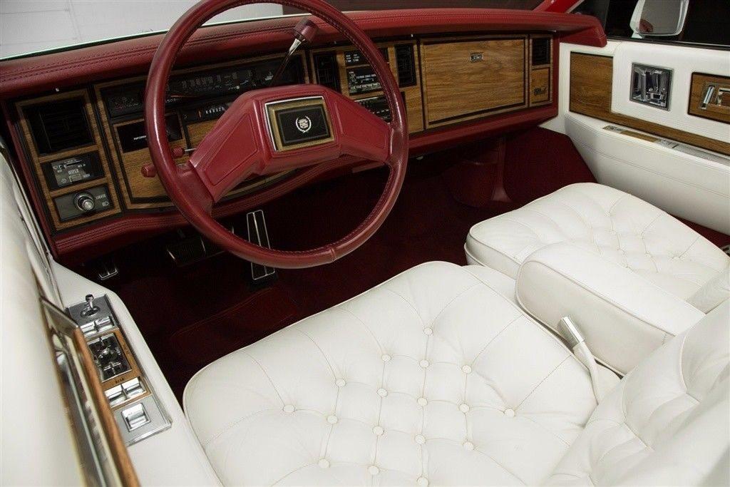 low miles 1984 Cadillac Eldorado Biarritz Convertible
