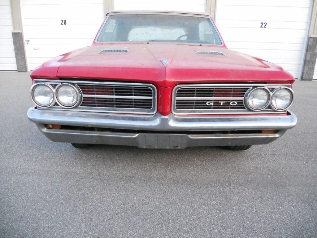 needs TLC 1964 Pontiac GTO convertible project