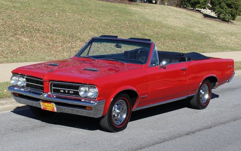 rare 1964 Pontiac GTO convertible tri power