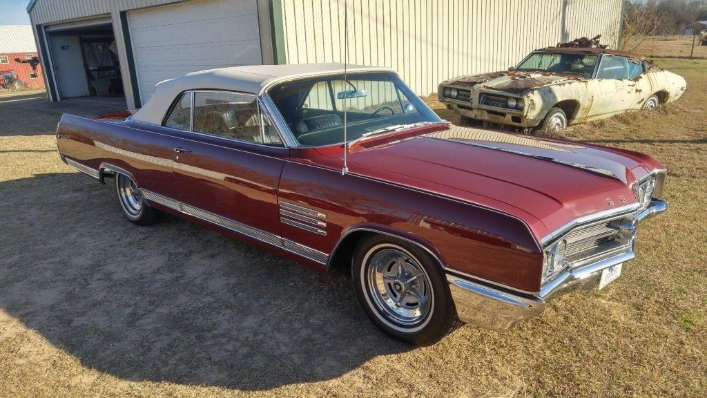 rare 4 speed 1964 Buick Wildcat custom convertile