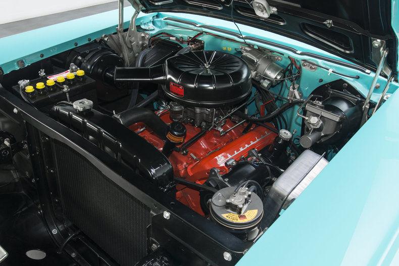 restored 1957 Chevrolet Bel Air convertible