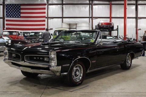 engine conversion 1966 Pontiac GTO convertible for sale