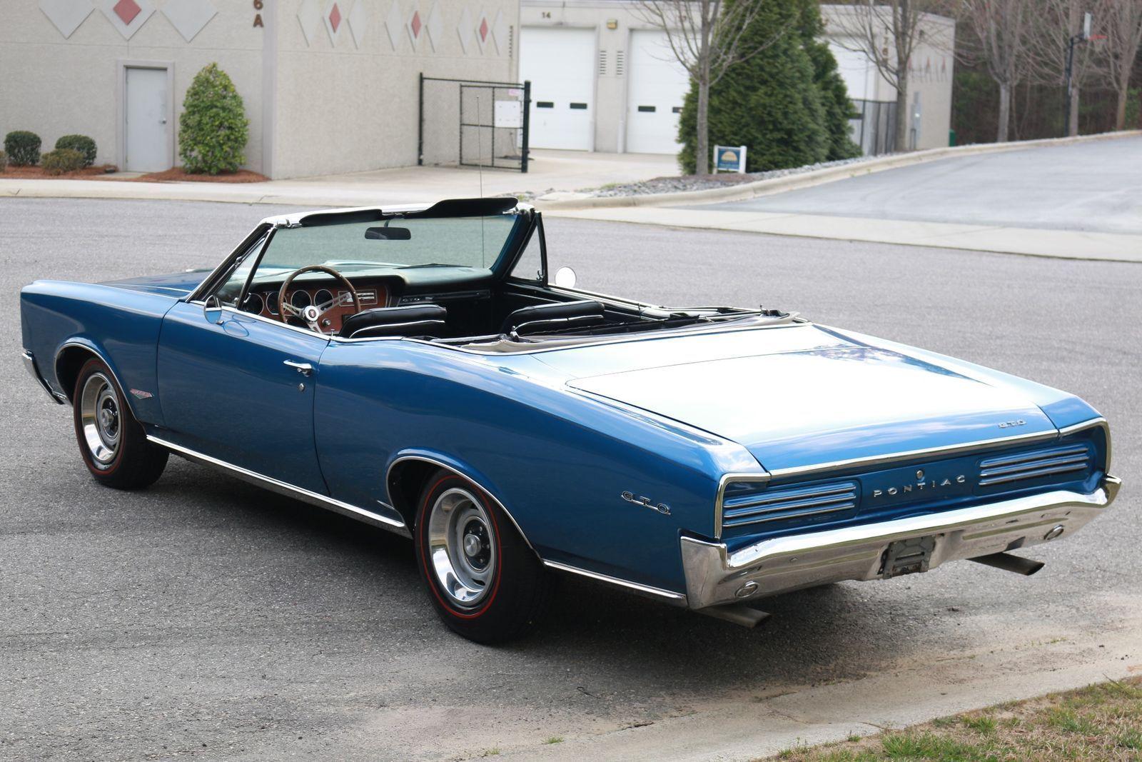 excellent shape 1966 Pontiac GTO Convertible Convertibles for sale