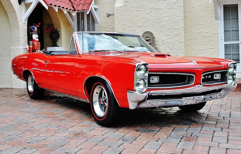 Fully Restored 1966 Pontiac GTO Convertible 4 Speed