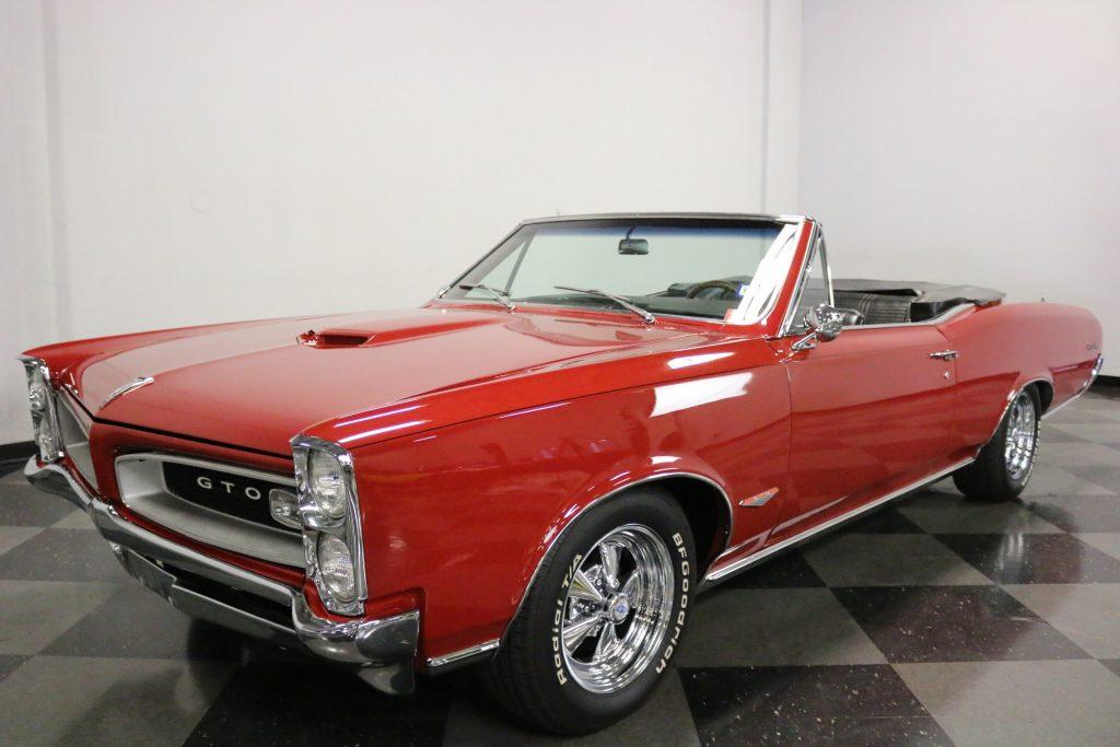original condition 1966 Pontiac GTO Convertible