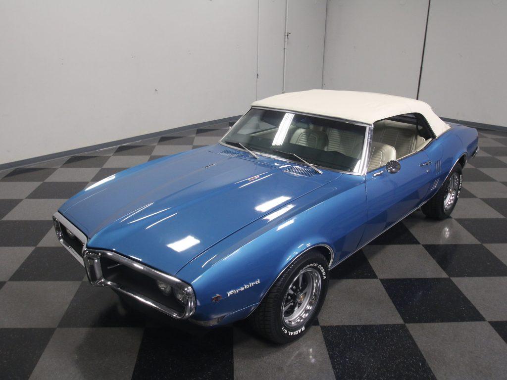 Recently Restored 1968 Pontiac Firebird convertible