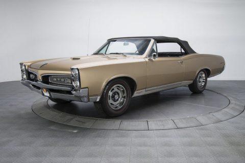very low miles 1967 Pontiac GTO convertible for sale