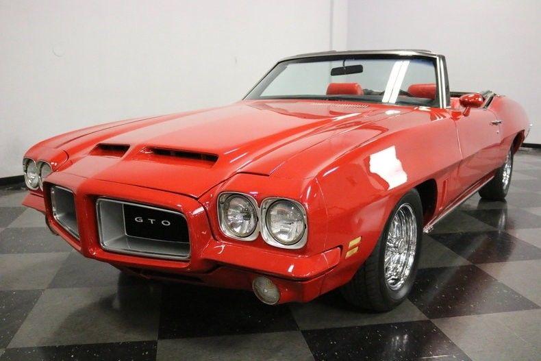 low miles 1972 Pontiac Le Mans GTO Clone Convertible